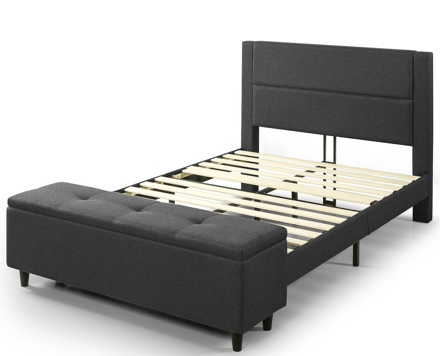 Schreffler Upholstered Low Profile Storage Platform Bed