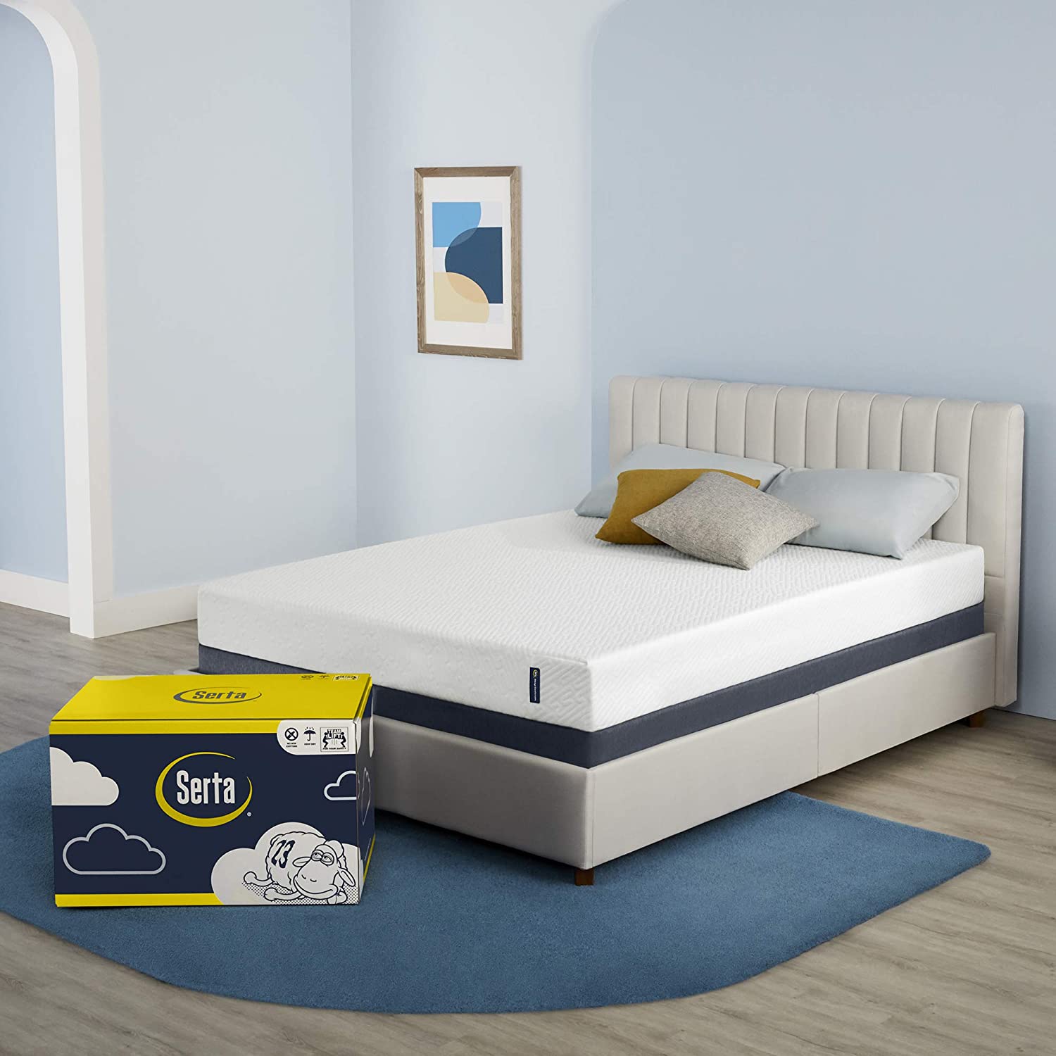 Serta 7-inch Cooling Gel Memory Foam Mattress