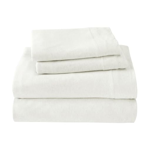 Royale Linens 4-Piece Cotton Jersey Sheet Set