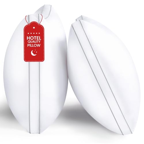 ROUMEA Gusseted Down Alternative Bed Pillows
