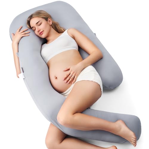Momcozy Dreamlign U Pro Cooling Pregnancy Pillow