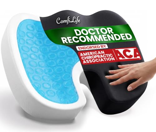 ComfiLife Gel Memory Foam Seat Cushion