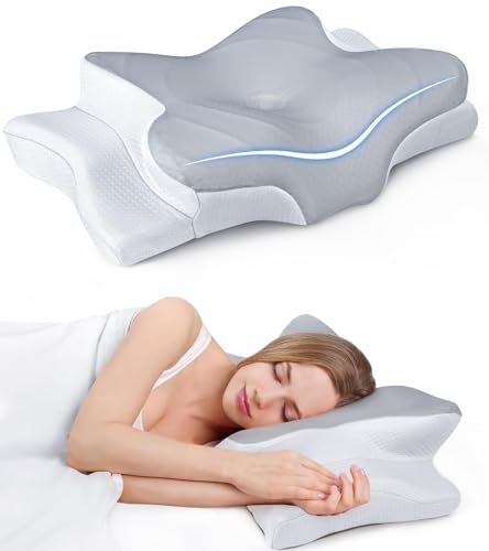 Cozyplayer Contour Memory Foam Cooling Pillow
