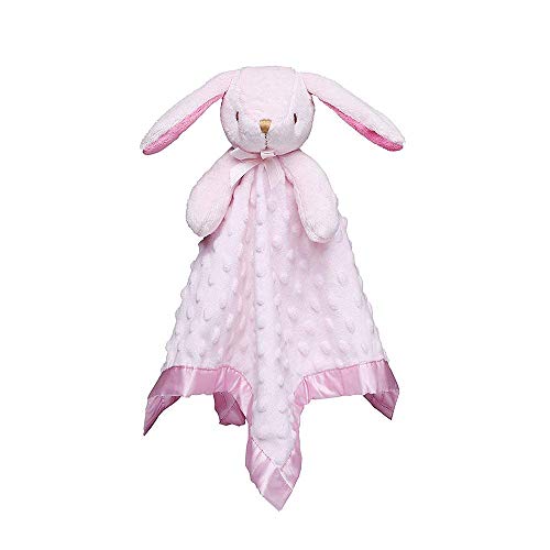 Pro Goleem Pink Bunny Security Blanket