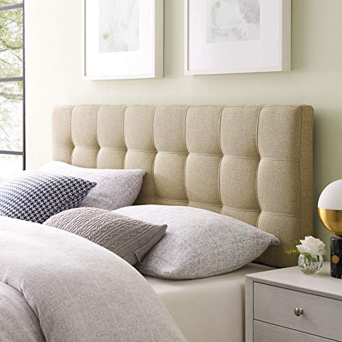 Modway Lily Tufted Linen Headboard