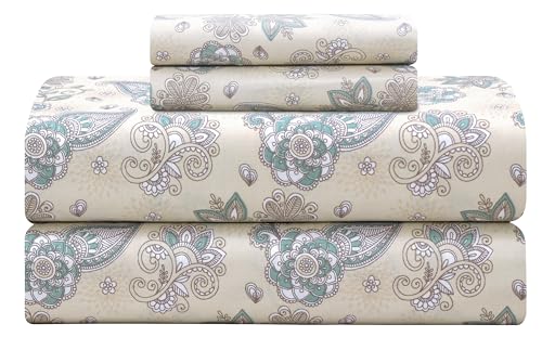 Feather & Stitch 300 Thread Count Percale Sheet Set