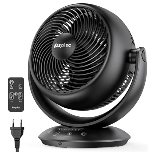 EasyAcc 12-Inch Oscillating Air Circulator Fan