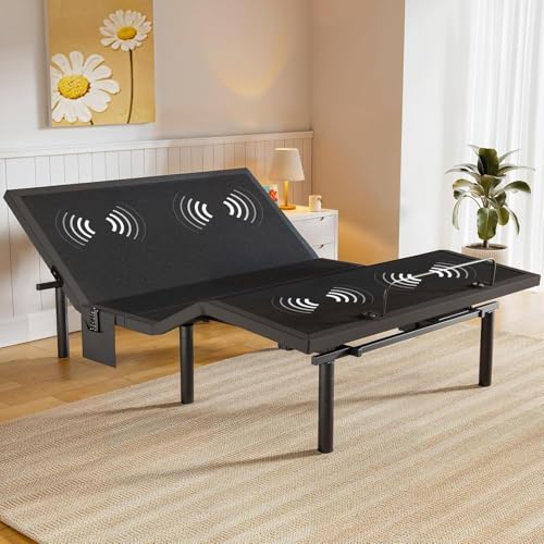 Amada Queen Adjustable Bed Frame with Massage