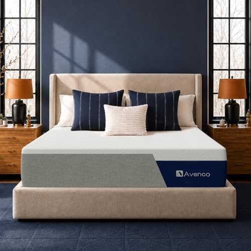 Avenco 10-Inch Green Tea Memory Foam Mattress
