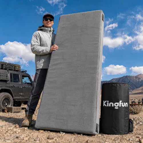 Kingfun 3-Inch Memory Foam Camping Mattress