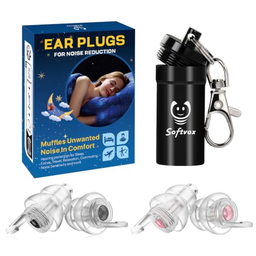 Softvox Small Ear Plugs for Sleeping