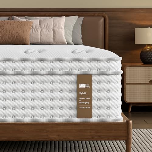 BedStory 14-Inch Extra Firm Hybrid Mattress