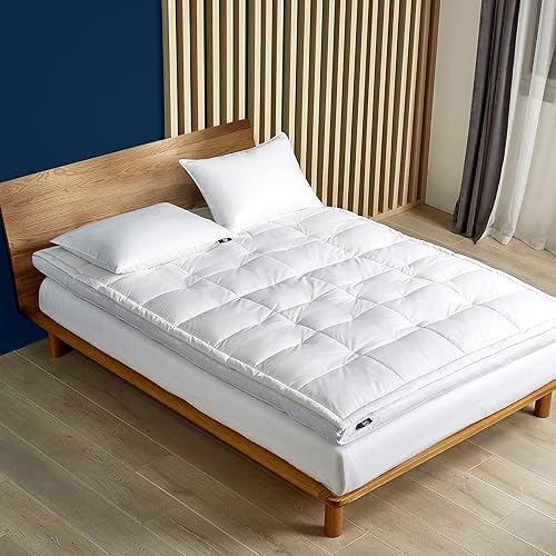 Serta 2-Inch Feather and Down Fiber Mattress Topper
