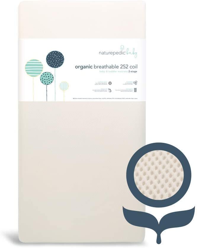 Naturepedic Breathable Organic Crib Mattress