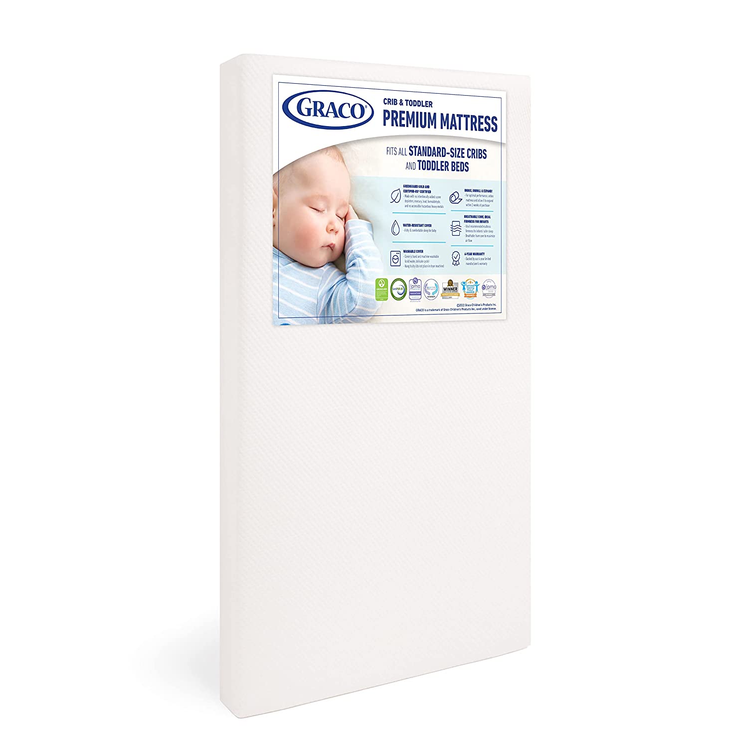 Graco Premium Foam Crib and Toddler Mattress